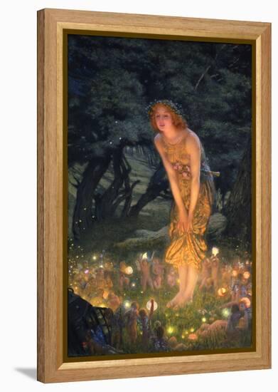 Midsummer Eve-Edward Robert Hughes-Framed Premier Image Canvas