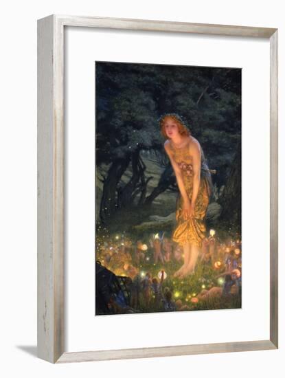 Midsummer Eve-Edward Robert Hughes-Framed Giclee Print