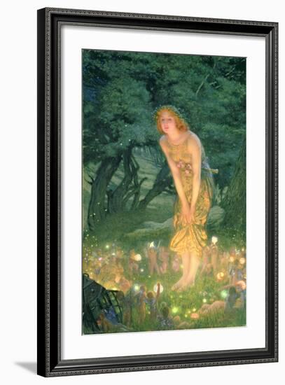 Midsummer Eve-Edward Robert Hughes-Framed Giclee Print