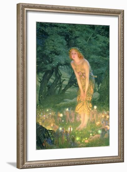 Midsummer Eve-Edward Robert Hughes-Framed Giclee Print