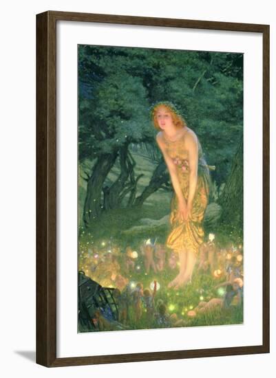 Midsummer Eve-Edward Robert Hughes-Framed Giclee Print