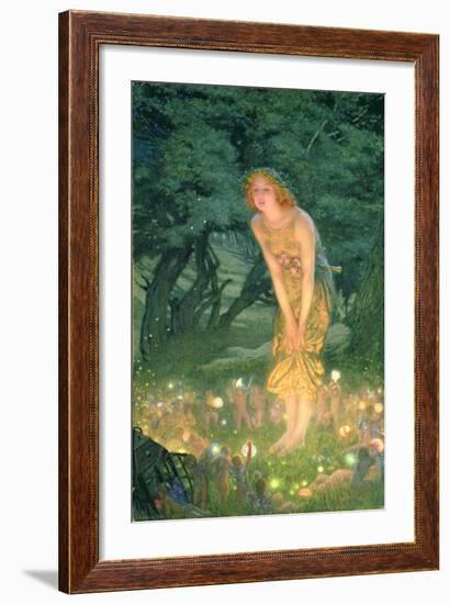 Midsummer Eve-Edward Robert Hughes-Framed Giclee Print