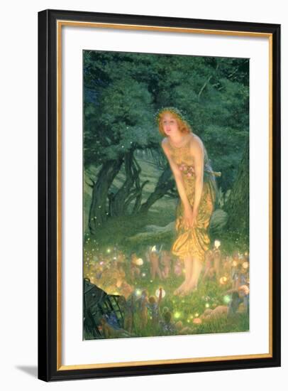 Midsummer Eve-Edward Robert Hughes-Framed Giclee Print