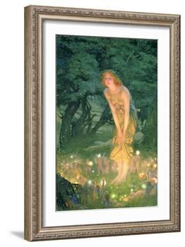 Midsummer Eve-Edward Robert Hughes-Framed Giclee Print