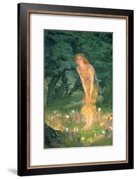 Midsummer Eve-Edward Robert Hughes-Framed Giclee Print