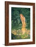 Midsummer Eve-Edward Robert Hughes-Framed Giclee Print