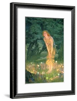 Midsummer Eve-Edward Robert Hughes-Framed Giclee Print