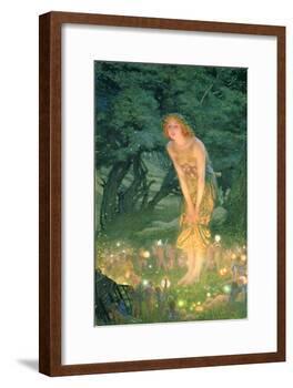 Midsummer Eve-Edward Robert Hughes-Framed Giclee Print