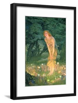Midsummer Eve-Edward Robert Hughes-Framed Giclee Print