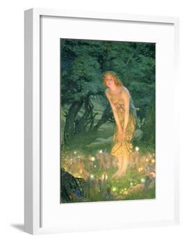 Midsummer Eve-Edward Robert Hughes-Framed Giclee Print