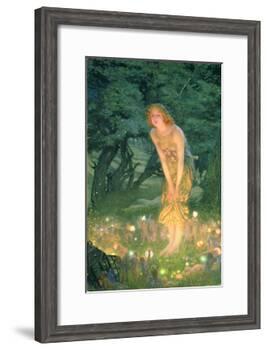 Midsummer Eve-Edward Robert Hughes-Framed Giclee Print
