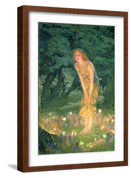 Midsummer Eve-Edward Robert Hughes-Framed Giclee Print