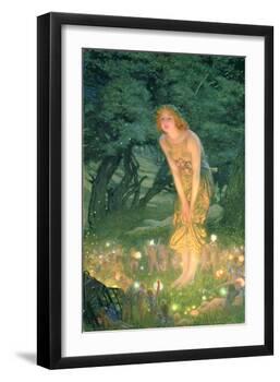 Midsummer Eve-Edward Robert Hughes-Framed Giclee Print