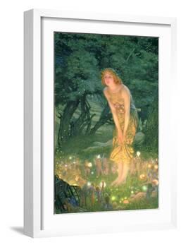 Midsummer Eve-Edward Robert Hughes-Framed Giclee Print