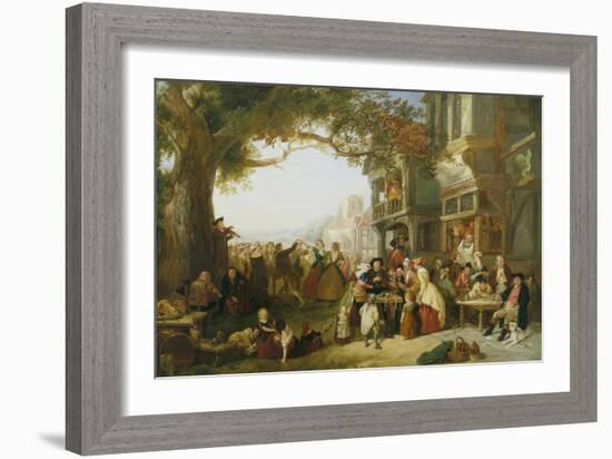 Midsummer Fair-Charles Hunt-Framed Giclee Print