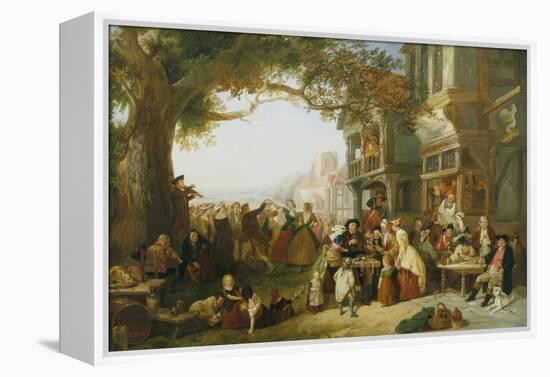 Midsummer Fair-Charles Hunt-Framed Premier Image Canvas