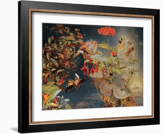 Midsummer Fairies, C.1856-John George Naish-Framed Giclee Print