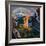 Midsummer fire, painting by Nikolai Astrup-Nikolai Astrup-Framed Giclee Print