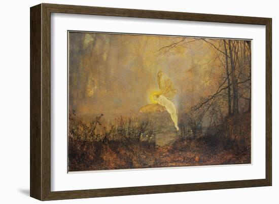 Midsummer Night, or 'Iris', 1876-John Atkinson Grimshaw-Framed Giclee Print