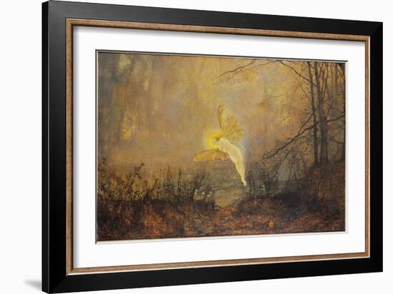 Midsummer Night, or 'Iris', 1876-John Atkinson Grimshaw-Framed Giclee Print