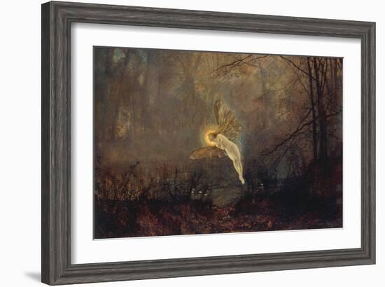 Midsummer Night' or 'Iris', 1876-John Atkinson Grimshaw-Framed Giclee Print