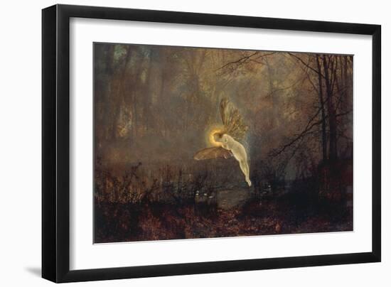 Midsummer Night' or 'Iris', 1876-John Atkinson Grimshaw-Framed Giclee Print