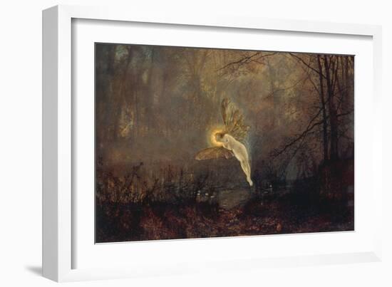 Midsummer Night' or 'Iris', 1876-John Atkinson Grimshaw-Framed Giclee Print