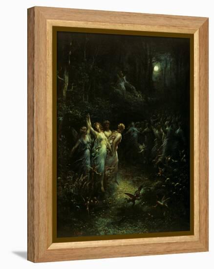 Midsummer Night's Dream-Gustave Doré-Framed Premier Image Canvas