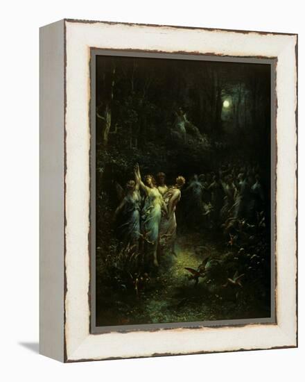 Midsummer Night's Dream-Gustave Doré-Framed Premier Image Canvas