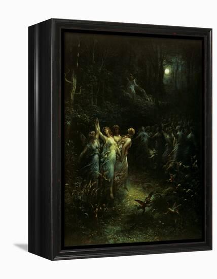 Midsummer Night's Dream-Gustave Doré-Framed Premier Image Canvas