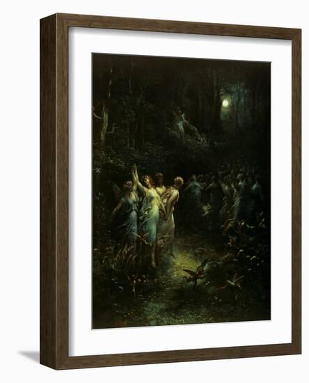 Midsummer Night's Dream-Gustave Doré-Framed Giclee Print