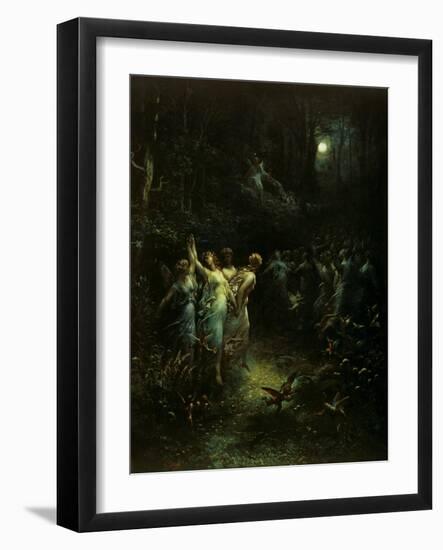 Midsummer Night's Dream-Gustave Doré-Framed Giclee Print