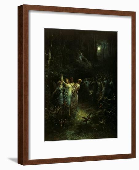 Midsummer Night's Dream-Gustave Doré-Framed Giclee Print