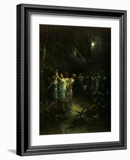 Midsummer Night's Dream-Gustave Doré-Framed Giclee Print