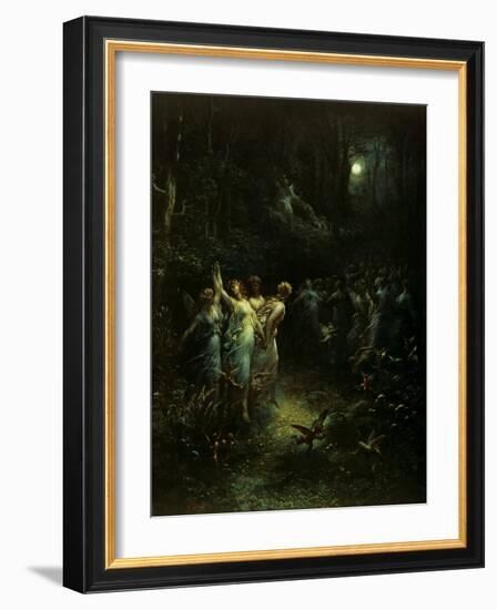 Midsummer Night's Dream-Gustave Doré-Framed Giclee Print