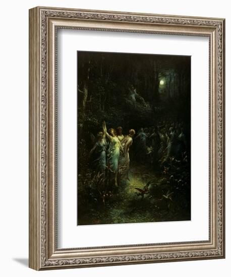 Midsummer Night's Dream-Gustave Doré-Framed Giclee Print