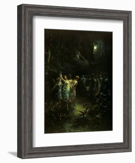 Midsummer Night's Dream-Gustave Doré-Framed Giclee Print