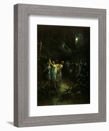 Midsummer Night's Dream-Gustave Doré-Framed Giclee Print