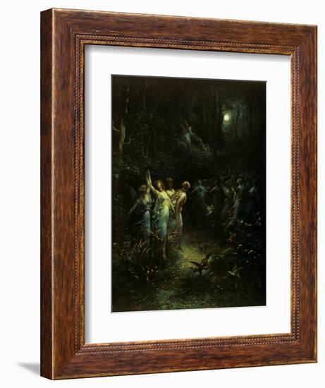 Midsummer Night's Dream-Gustave Doré-Framed Giclee Print