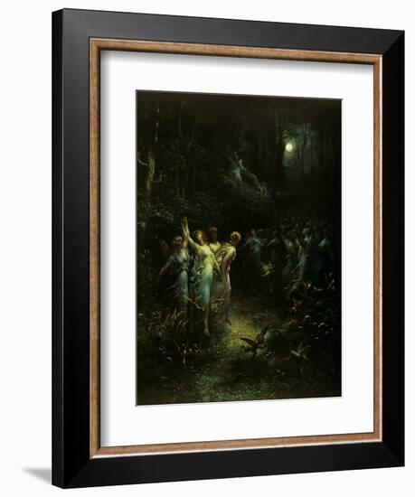 Midsummer Night's Dream-Gustave Doré-Framed Giclee Print