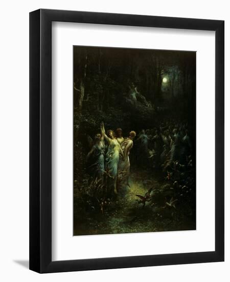 Midsummer Night's Dream-Gustave Doré-Framed Giclee Print