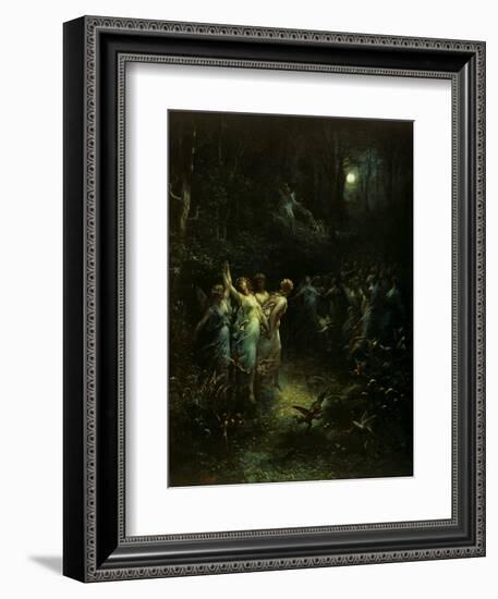 Midsummer Night's Dream-Gustave Doré-Framed Giclee Print