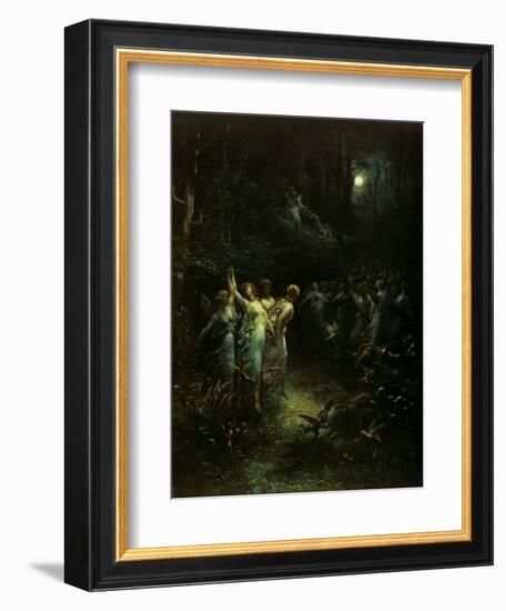 Midsummer Night's Dream-Gustave Doré-Framed Giclee Print