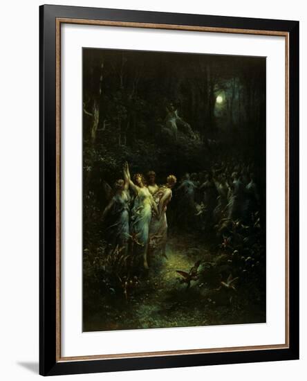 Midsummer Night's Dream-Gustave Doré-Framed Giclee Print