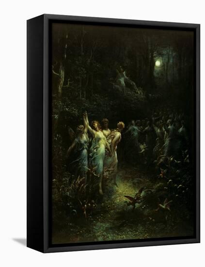 Midsummer Night's Dream-Gustave Doré-Framed Premier Image Canvas