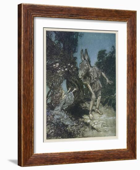 Midsummer Nights Dream-Arthur Rackham-Framed Photographic Print