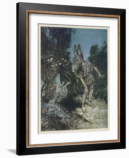 Midsummer Nights Dream-Arthur Rackham-Framed Photographic Print