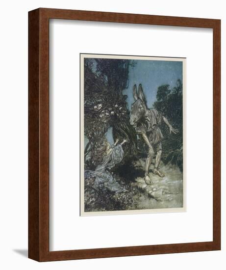 Midsummer Nights Dream-Arthur Rackham-Framed Photographic Print