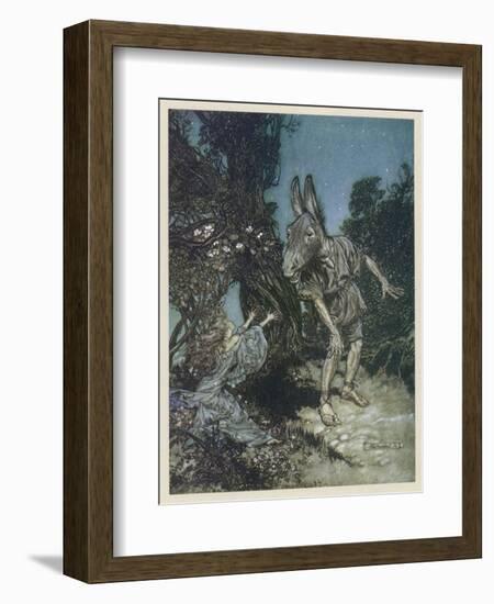 Midsummer Nights Dream-Arthur Rackham-Framed Photographic Print