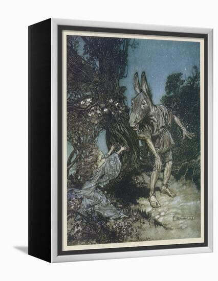 Midsummer Nights Dream-Arthur Rackham-Framed Premier Image Canvas